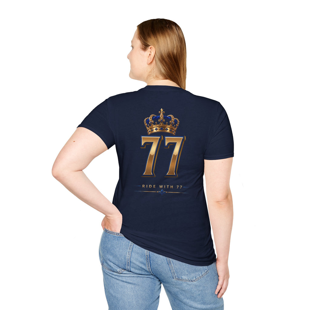 King Louie Tee-"Ride with 77" (USA Shipping)