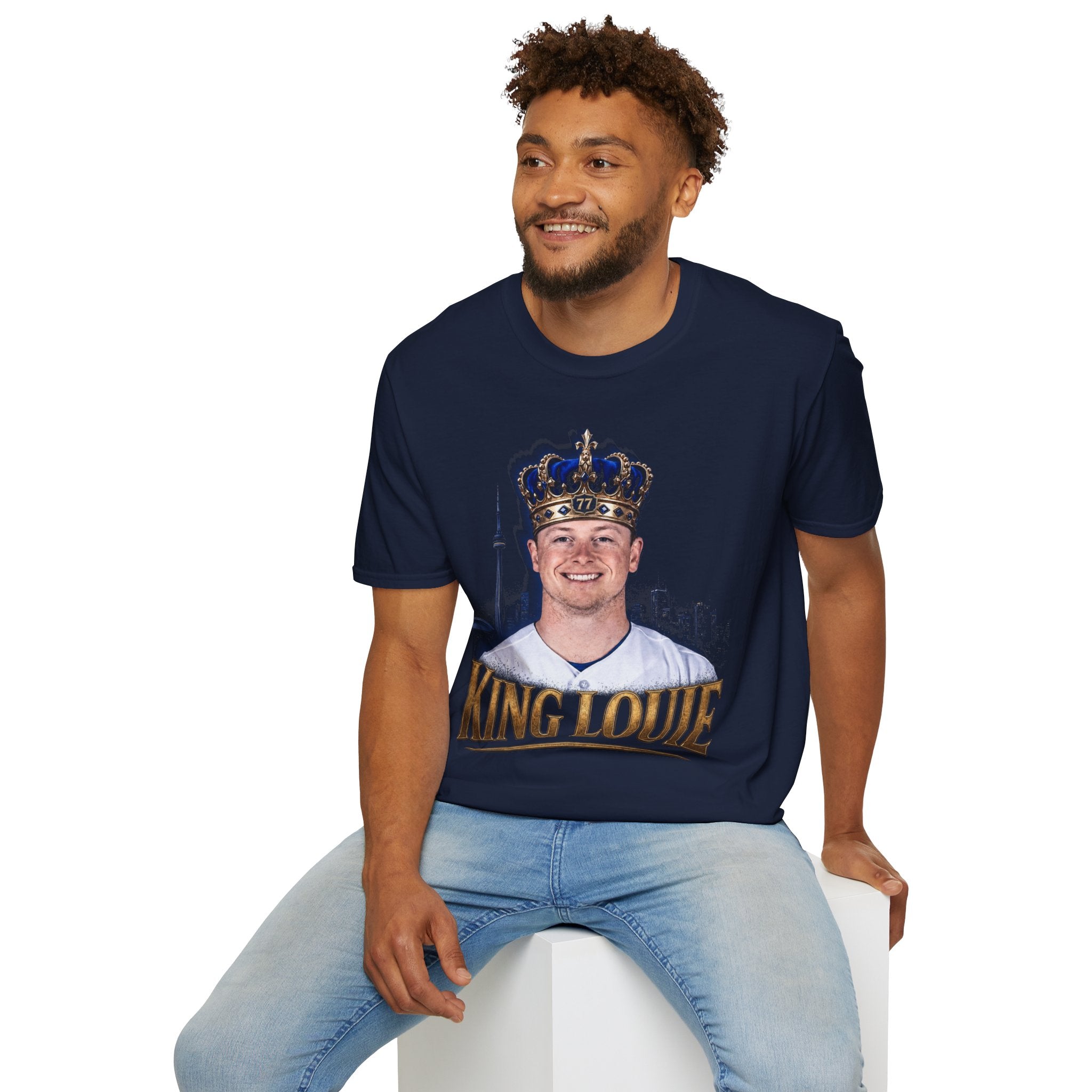 King Louie Tee-"Ride with 77" (USA Shipping)