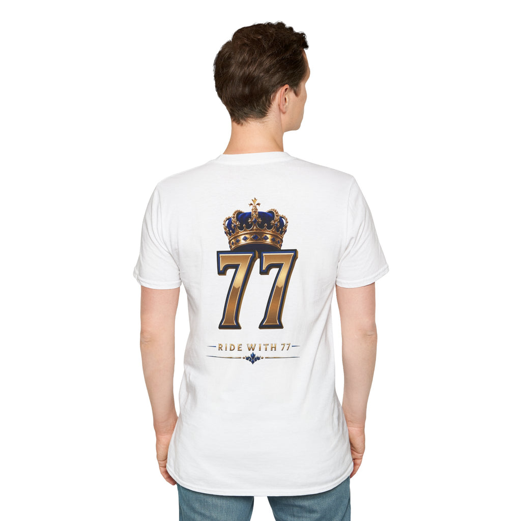 King Louie Tee-"Ride with 77" (USA Shipping)