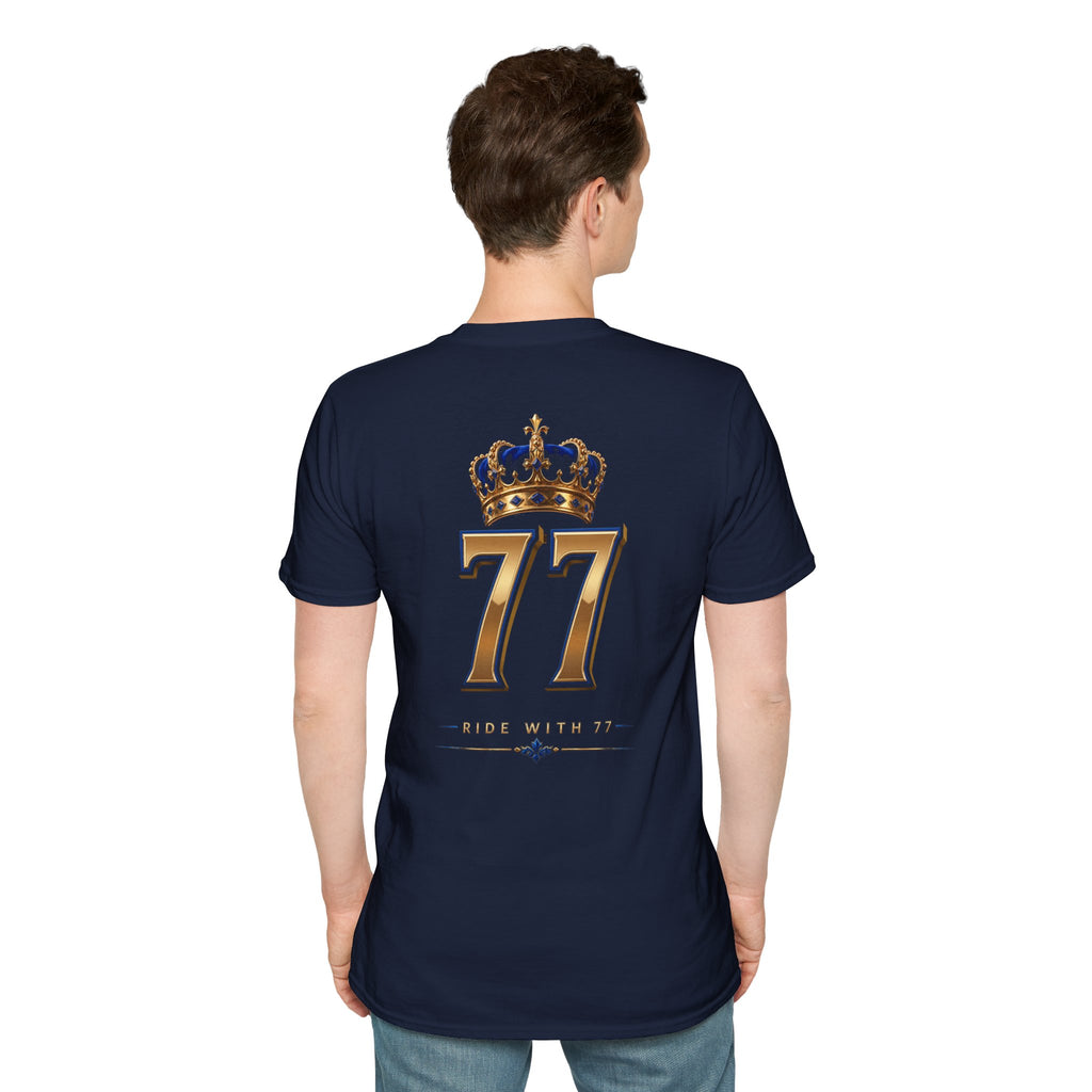 King Louie Tee-"Ride with 77" (USA Shipping)