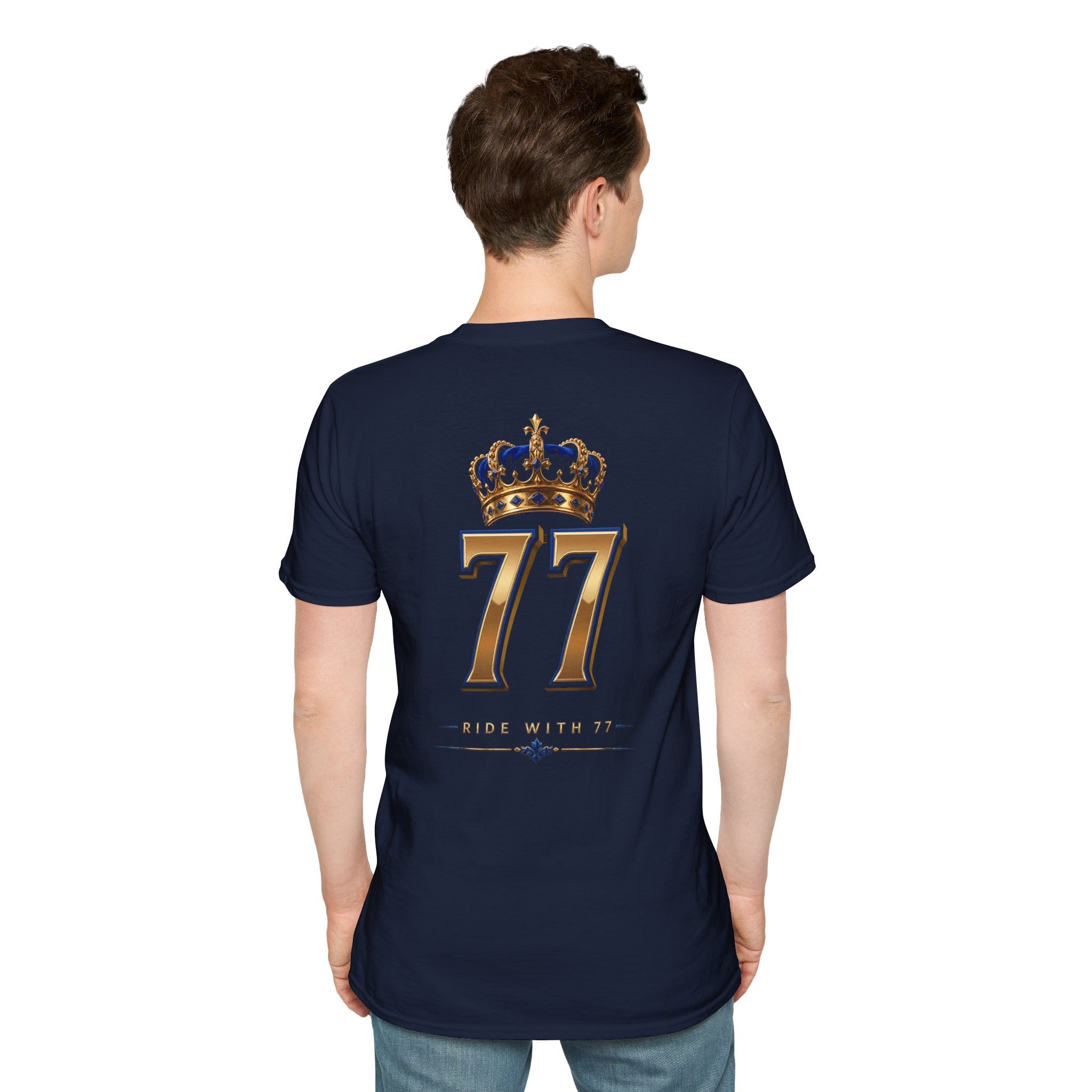 King Louie Tee-"Ride with 77" (USA Shipping)