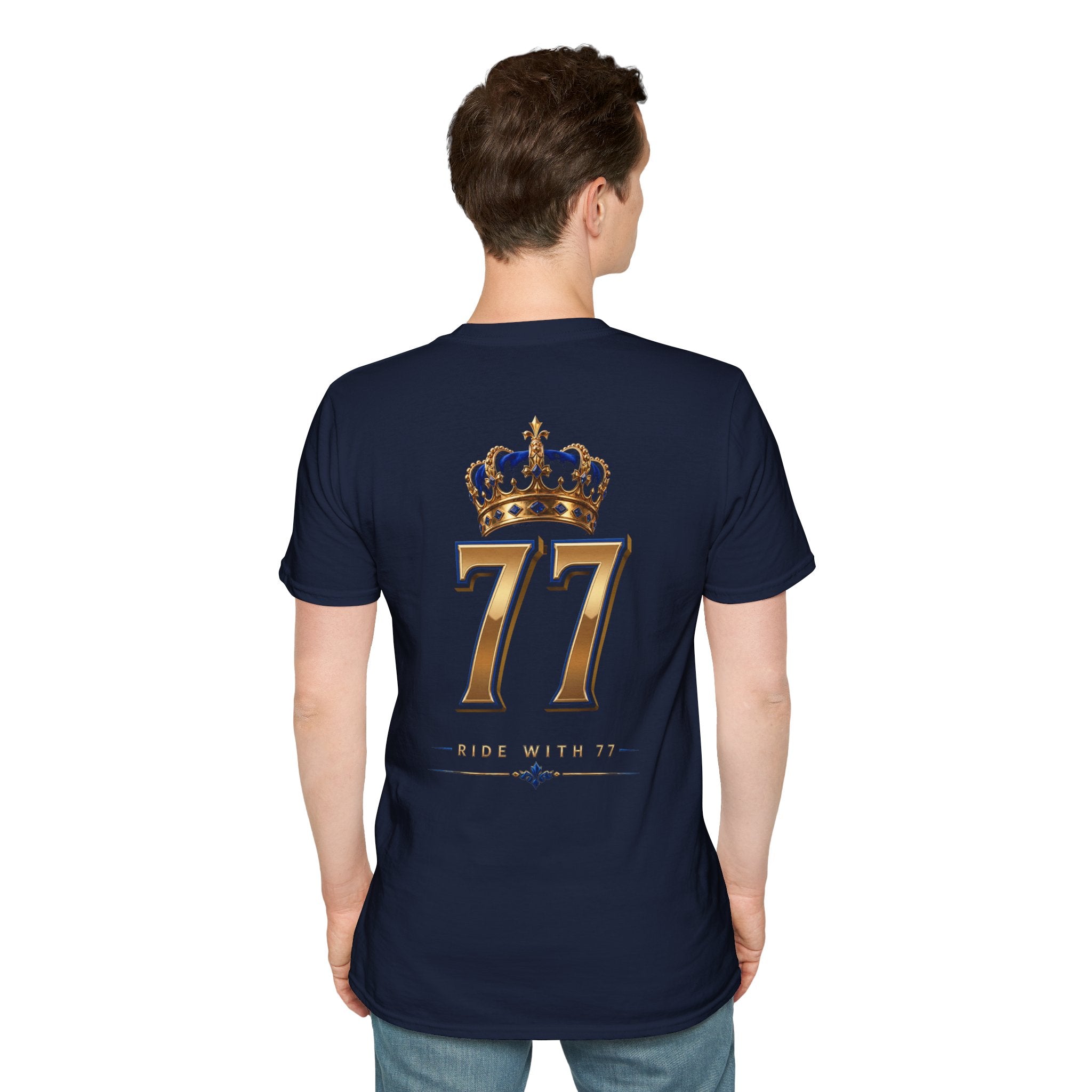 King Louie Tee-"Ride with 77"(Canada Fast Shipping 🍁)